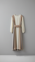 Vestido midi de seda serena